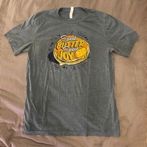 Buttery Bros blue short-sleeved tee